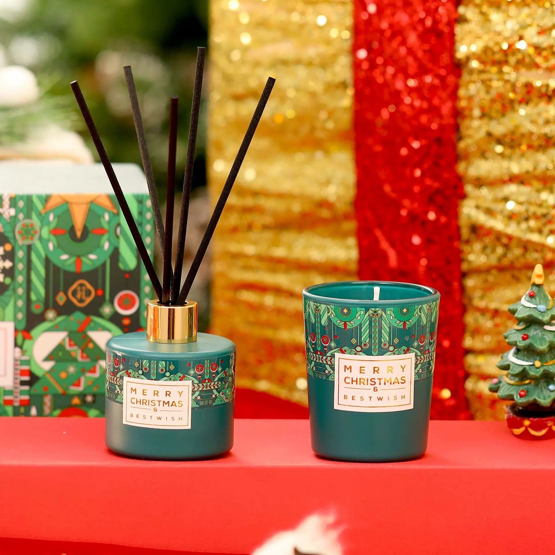Khuếch Tán, Nến Thơm Merry Christmas