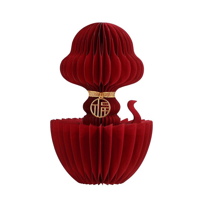 Rắn Xếp Giấy Đỏ