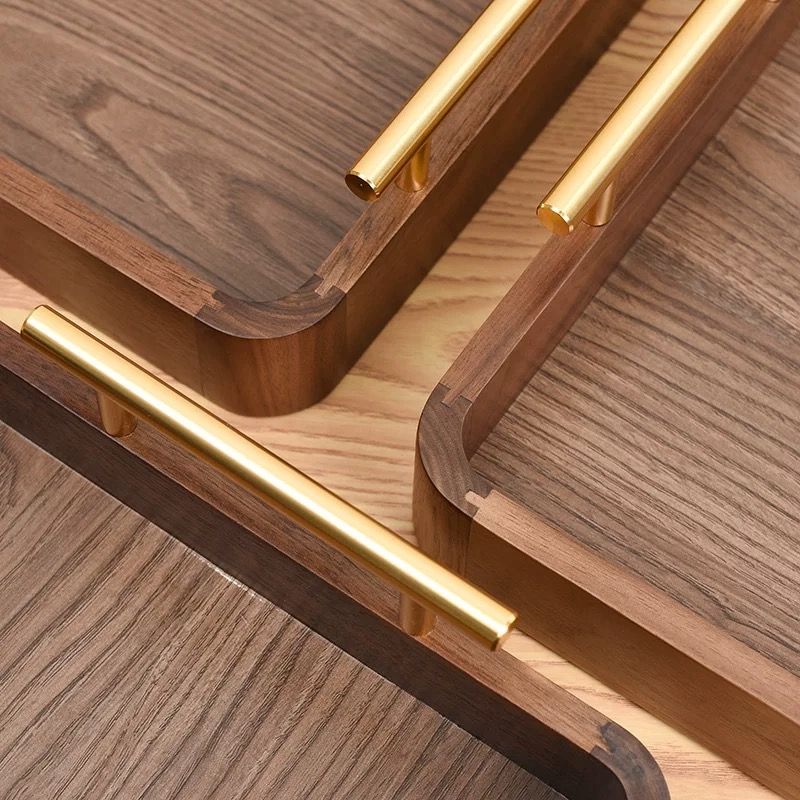 Khay Mứt 6 Hũ Thuỷ Tinh Viền Gold