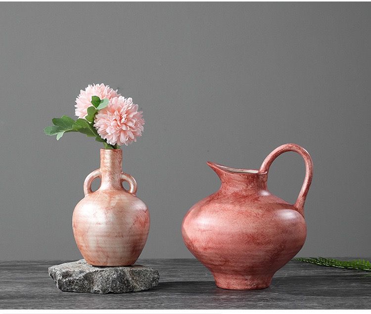 Bình Hoa Gốm Sứ Wabi-sabi Bắc Âu