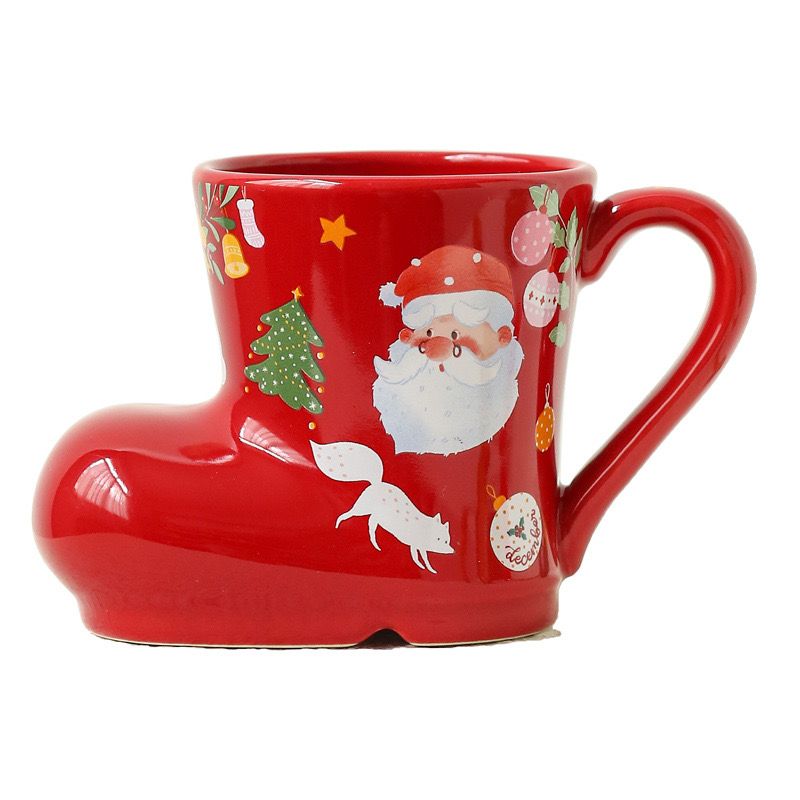Gift 2 Cốc Đôi Ủng Xmas