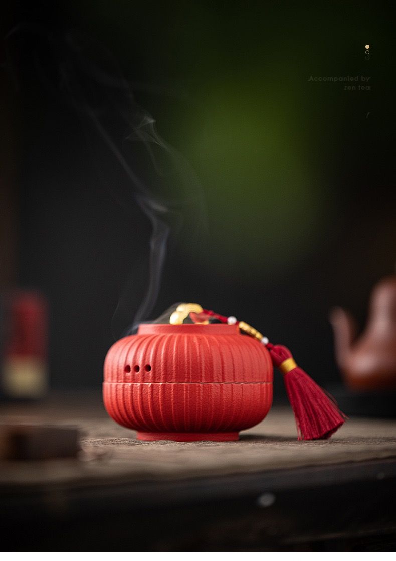 Lư Hương Đèn Lồng Gốm