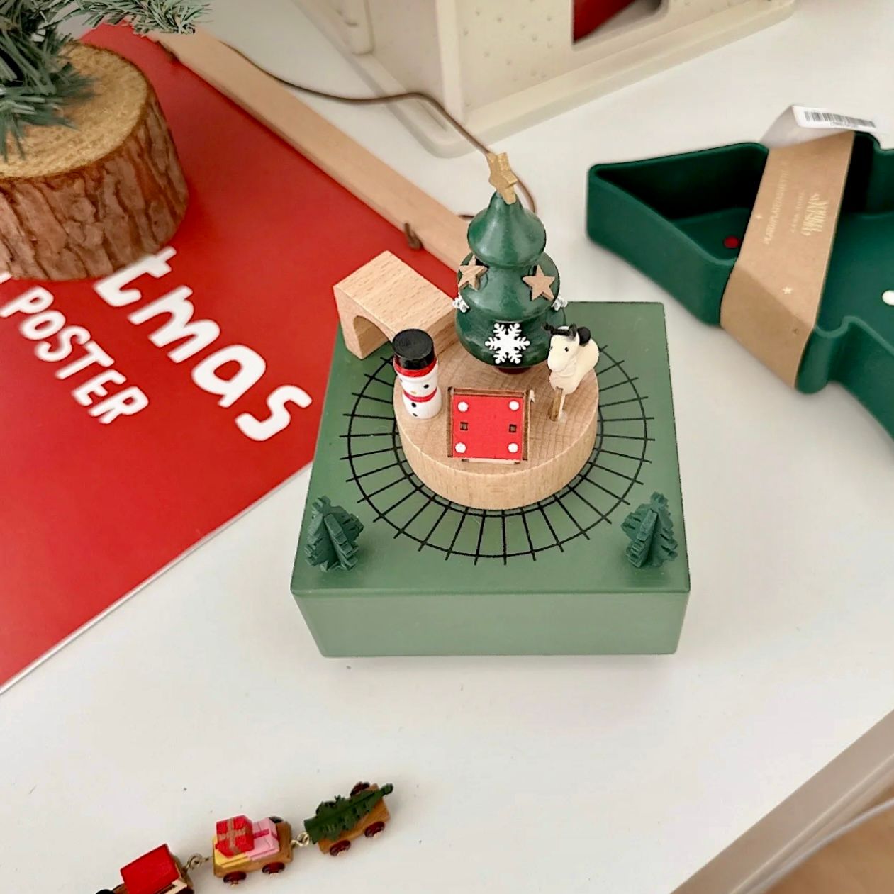 Hộp Nhạc Chuyến Tàu Giáng Sinh
