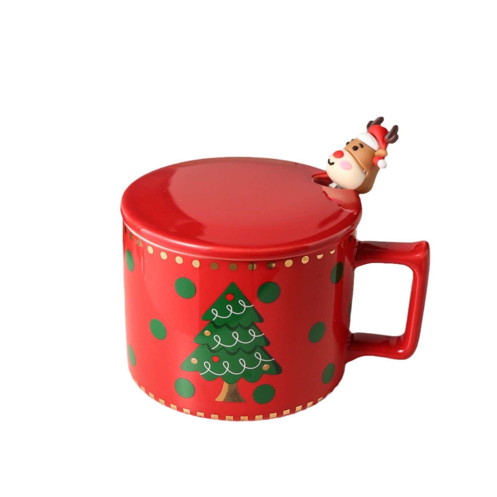 Cốc Christmas Kèm Nắp