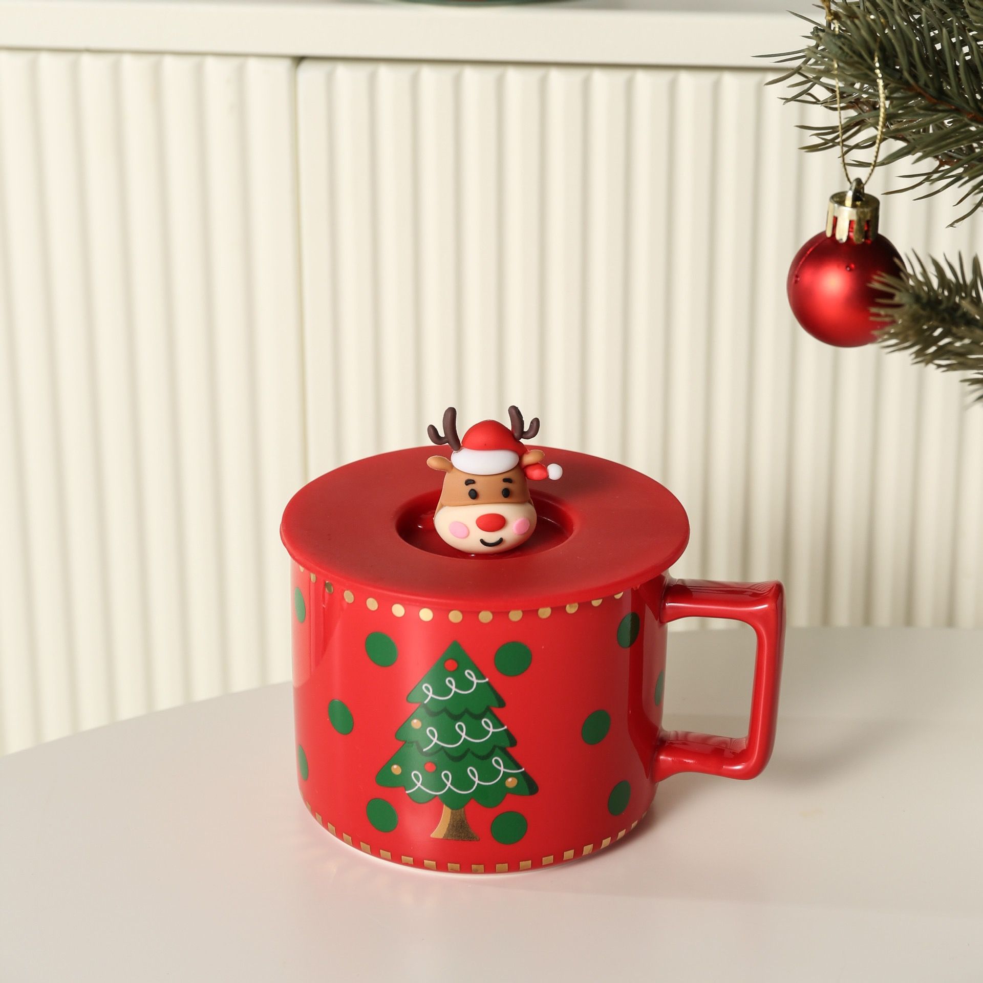 Cốc Christmas Kèm Nắp