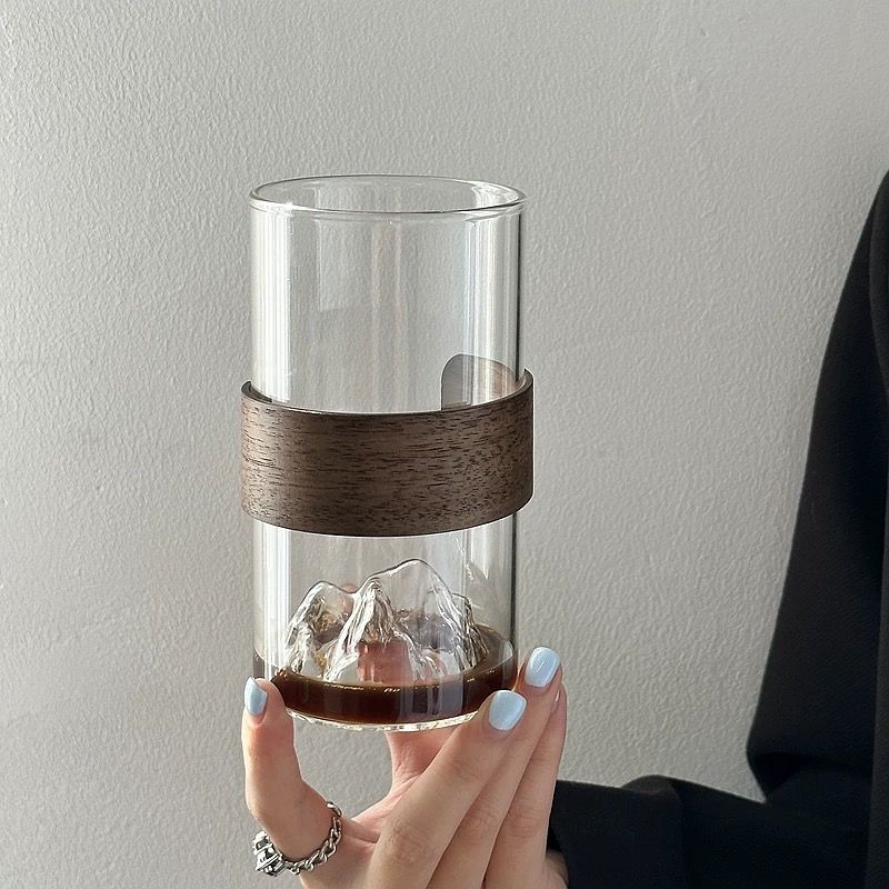 Cốc Retro Núi Phú Sĩ Nhật Bản