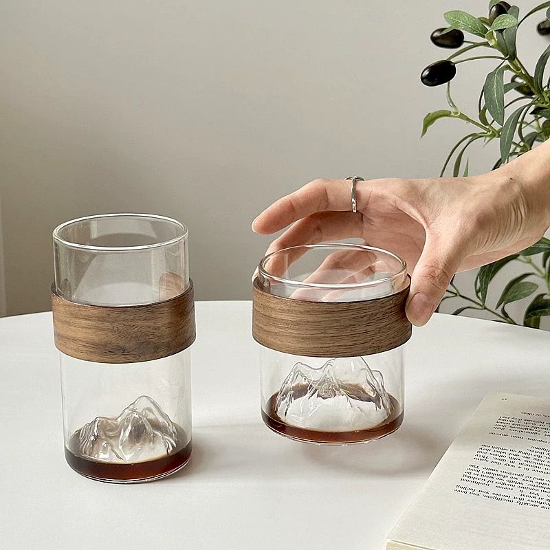 Cốc Retro Núi Phú Sĩ Nhật Bản