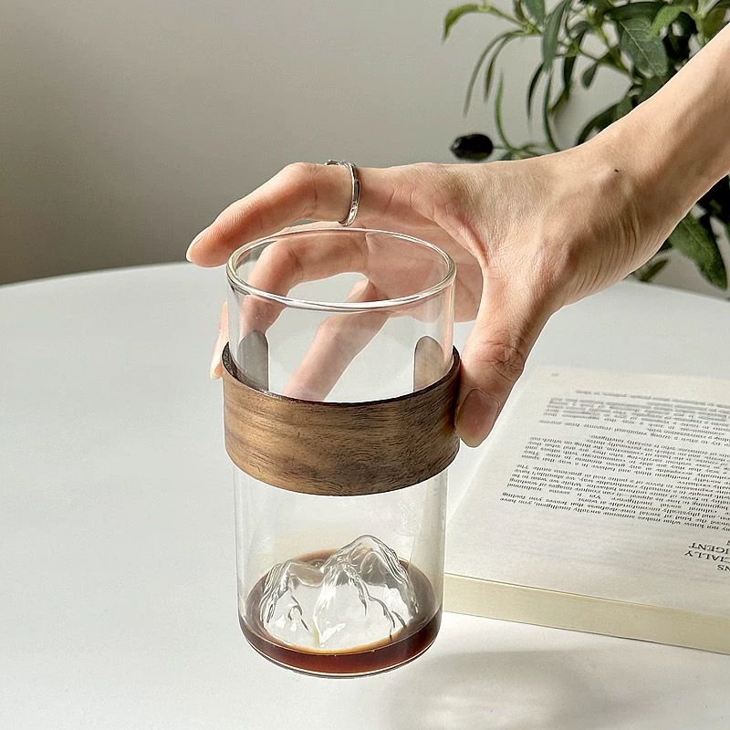 Cốc Retro Núi Phú Sĩ Nhật Bản