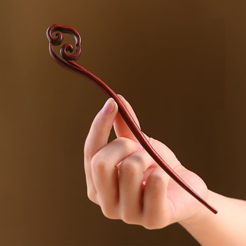 Trâm Cài Tóc Gỗ Đàn Hương Đám Mây
