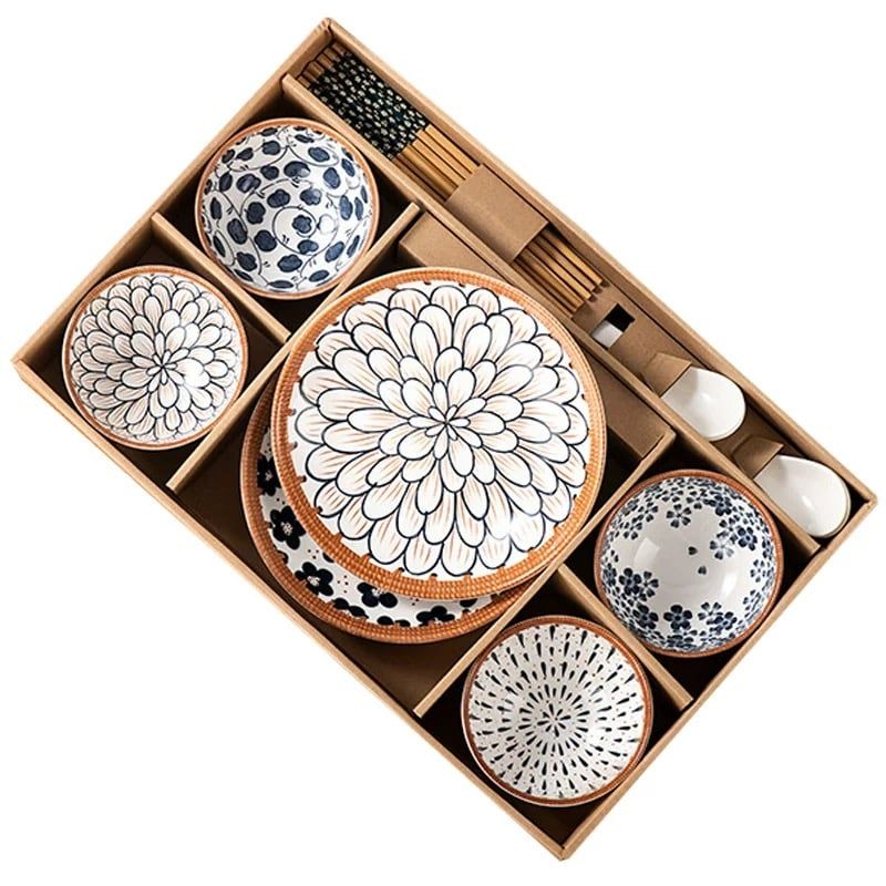 Gift Box Bộ Đồ Ăn Phong Cách Nhật Bản