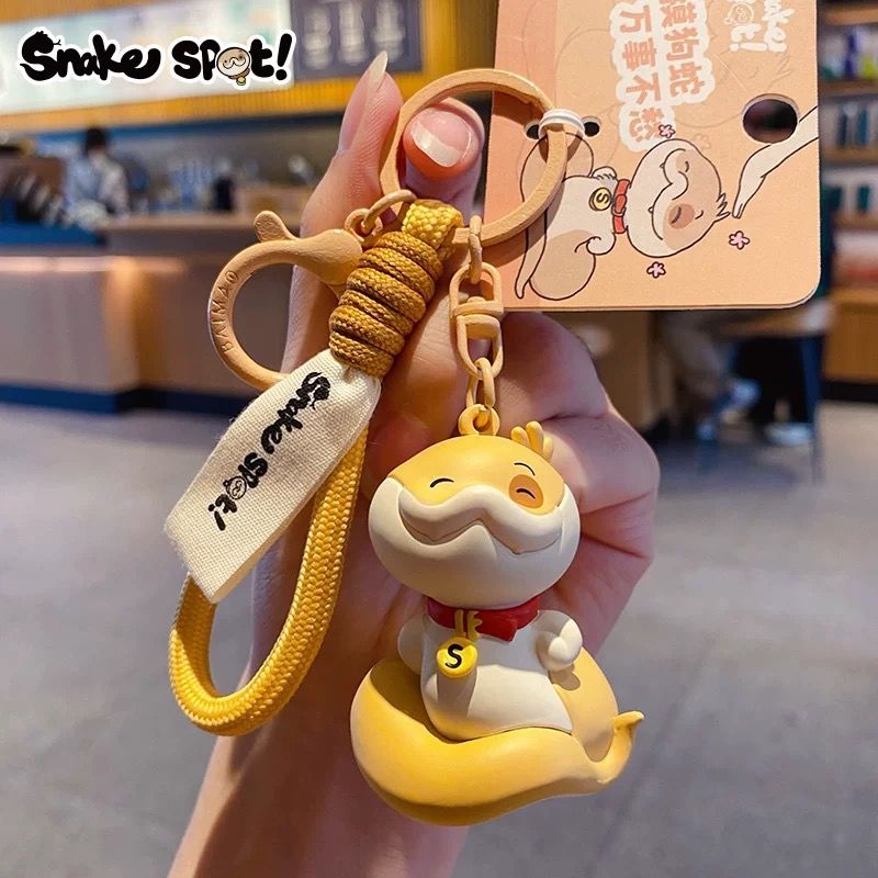 Móc Khoá Puppy Snake May Mắn