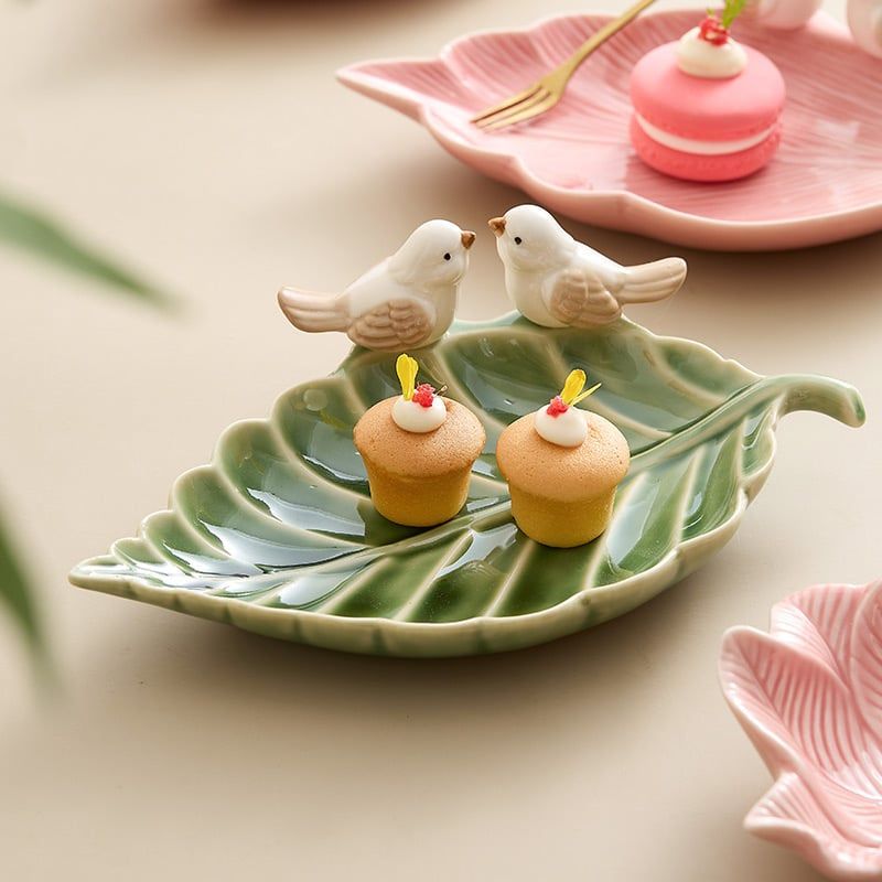 Khay Đựng Chú Chim Mùa Xuân