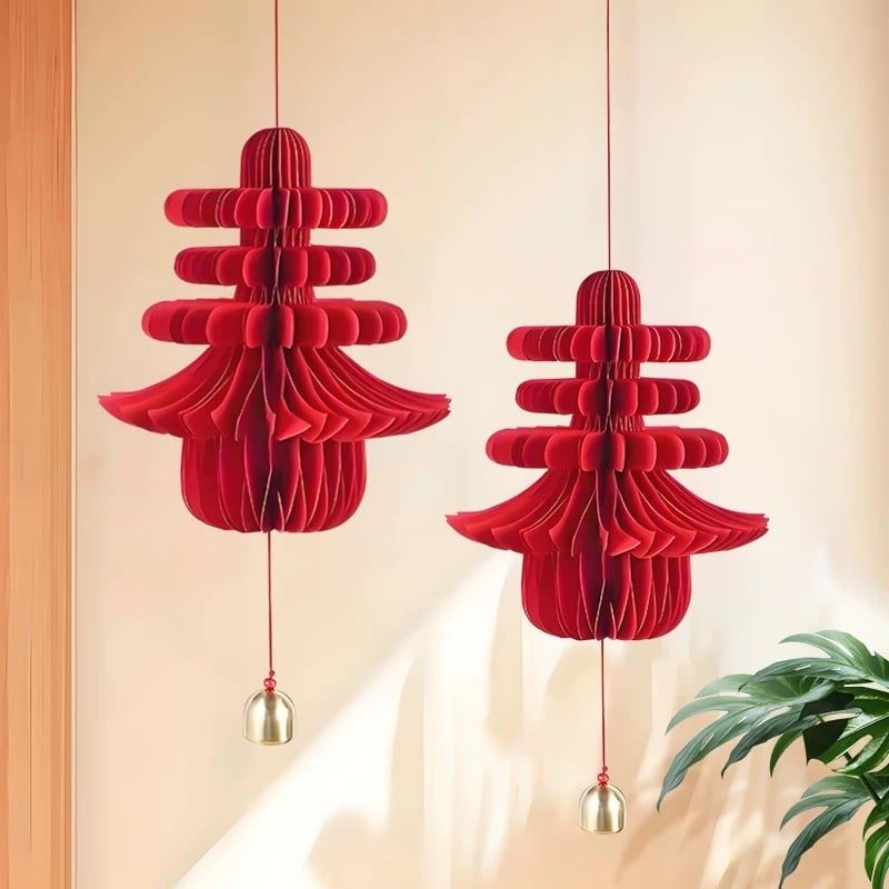 Đèn Lồng Mùa Xuân Origami