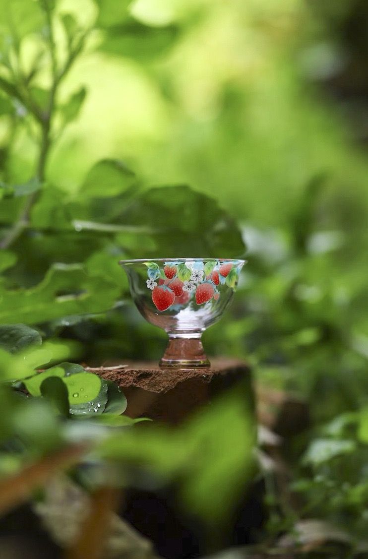 Bộ Trà Cụ Thuỷ Tinh Berry