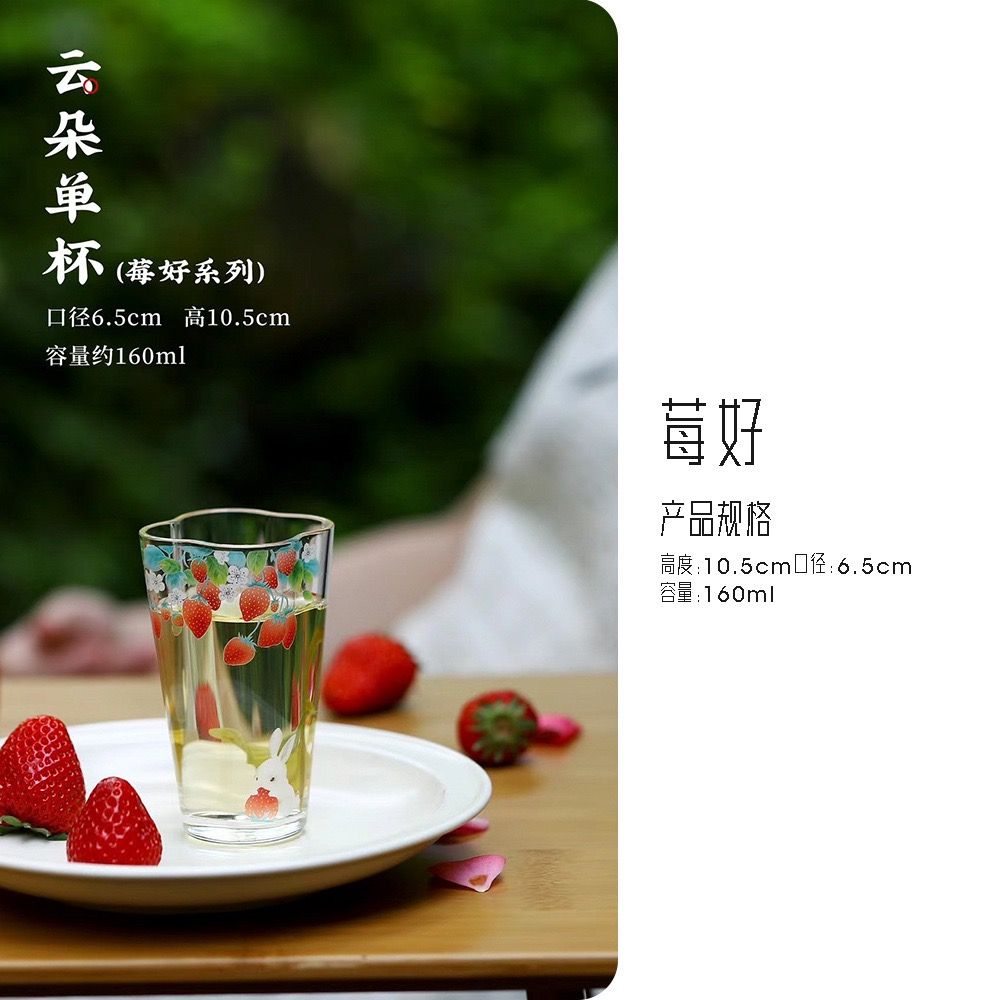 Bộ Trà Cụ Thuỷ Tinh Berry