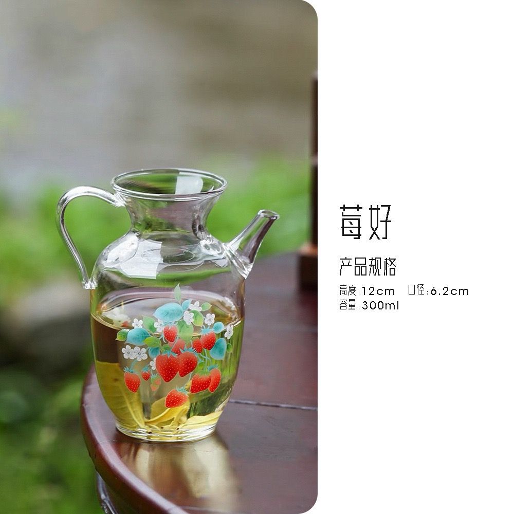 Bộ Trà Cụ Thuỷ Tinh Berry