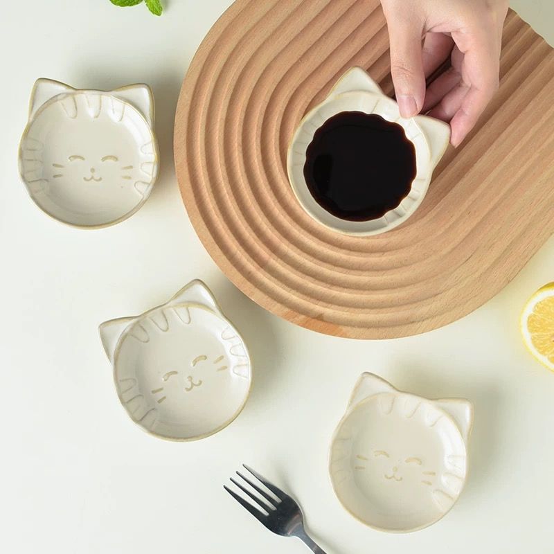Đĩa Gia Vị Mèo Con