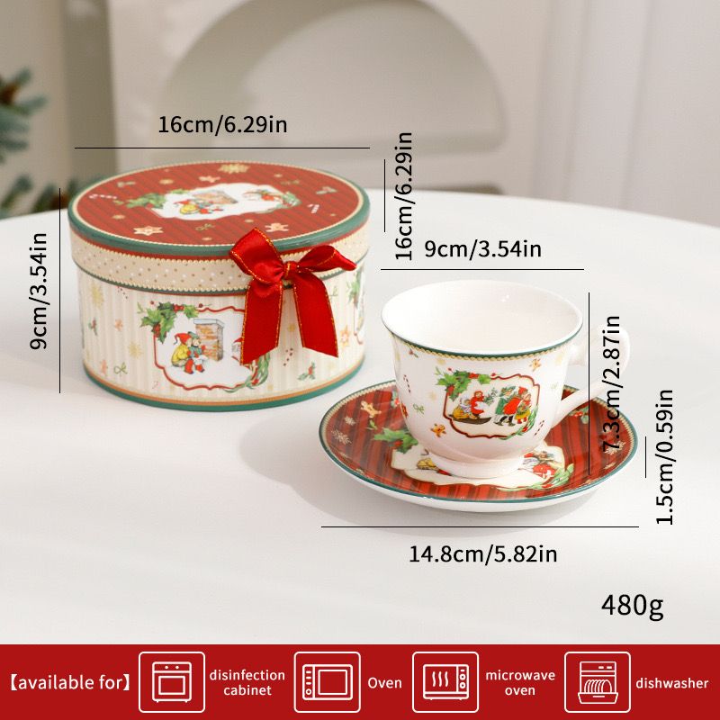 Tea Set Wonderful Xmas