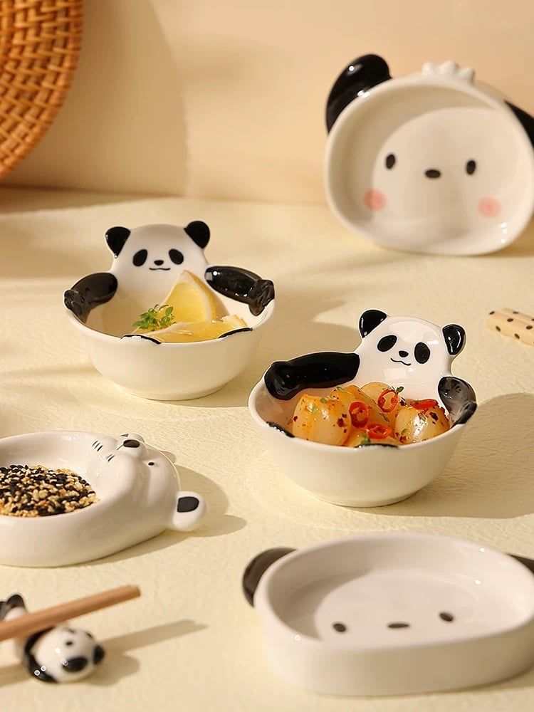 Bát Gấu Trúc Dễ Thương