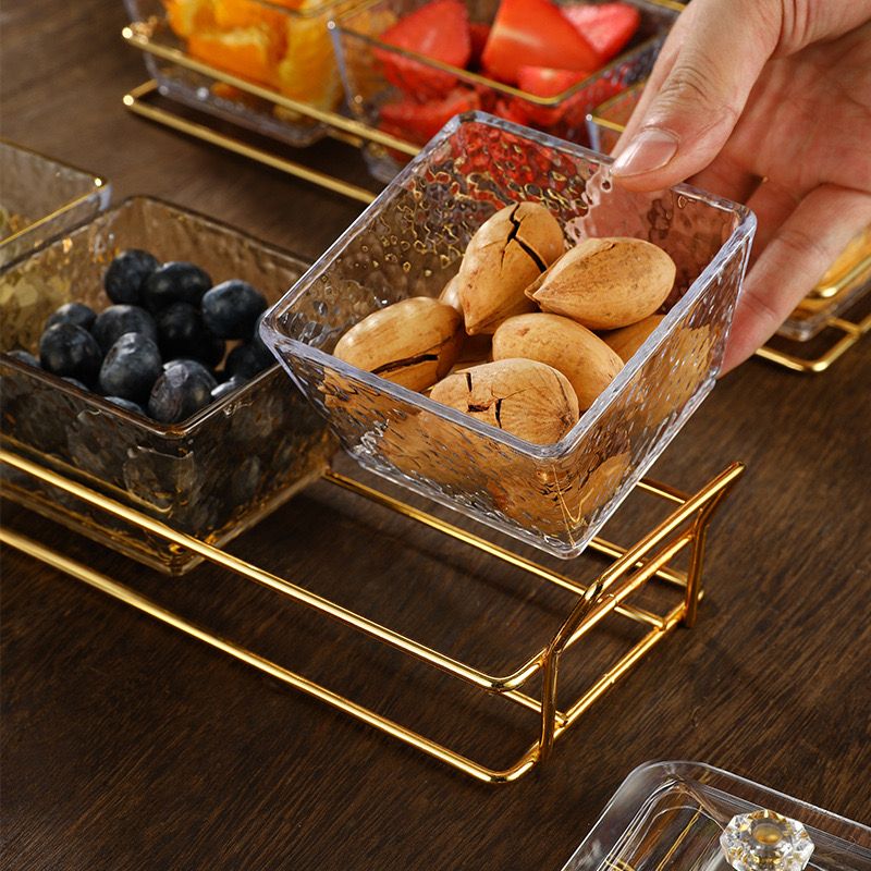 Khay Mứt Màu Hổ Phách