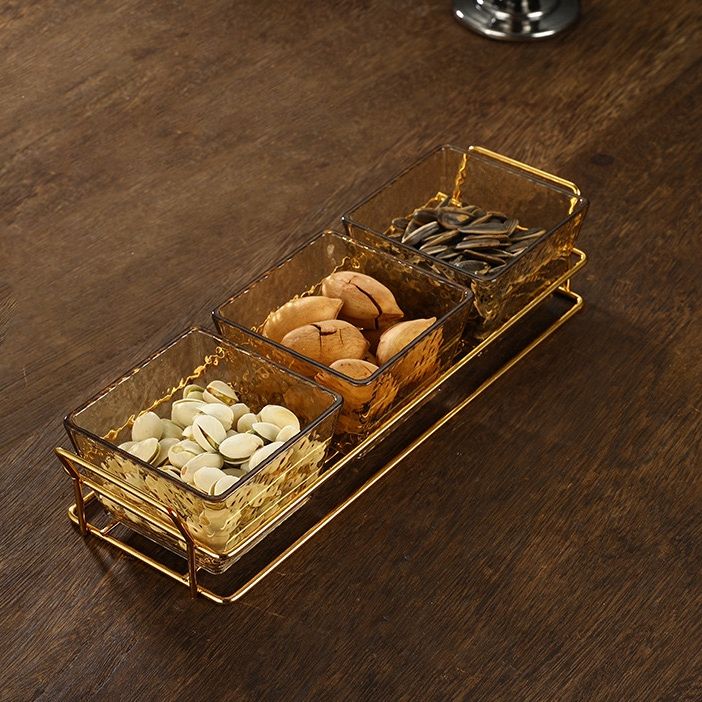 Khay Mứt Màu Hổ Phách