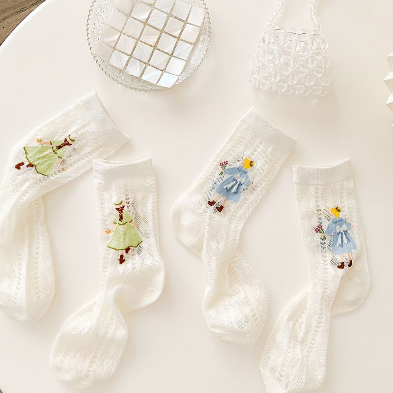 Tất Cotton Phiên Bản Hàn Quốc