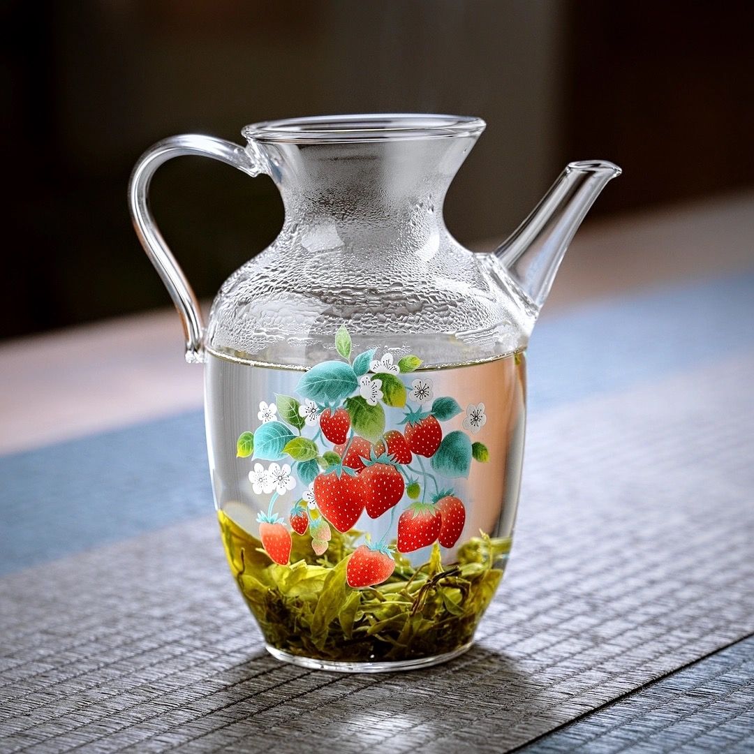 Bộ Trà Cụ Thuỷ Tinh Berry