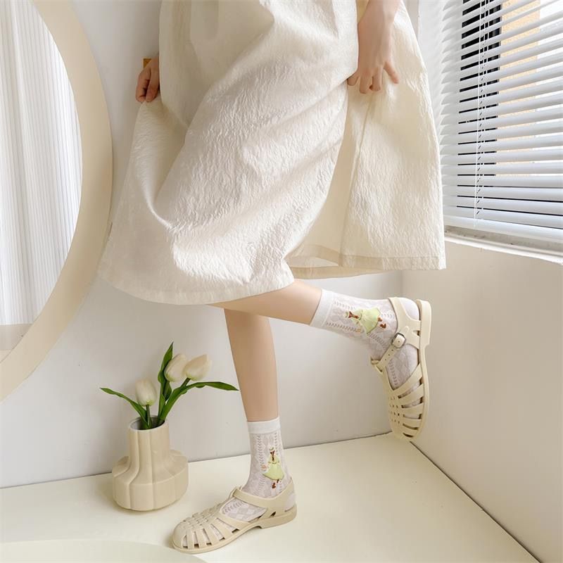 Tất Cotton Phiên Bản Hàn Quốc
