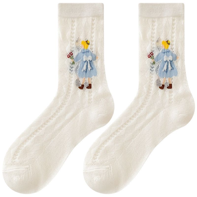 Tất Cotton Phiên Bản Hàn Quốc