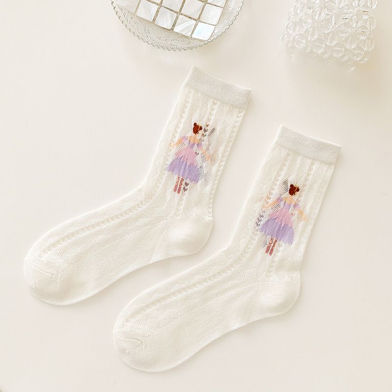 Tất Cotton Phiên Bản Hàn Quốc
