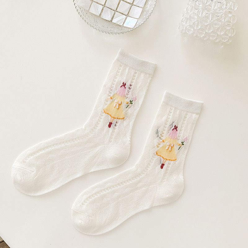 Tất Cotton Phiên Bản Hàn Quốc
