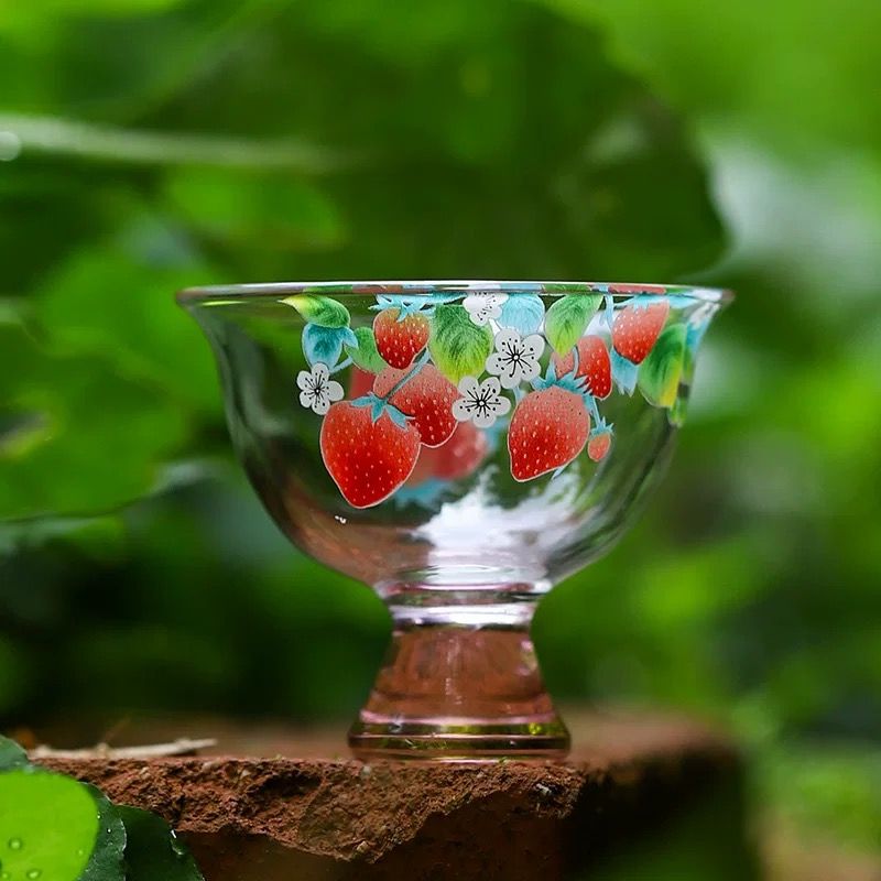 Bộ Trà Cụ Thuỷ Tinh Berry