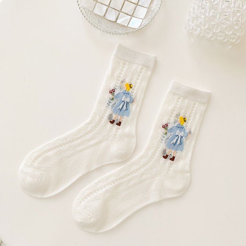 Tất Cotton Phiên Bản Hàn Quốc