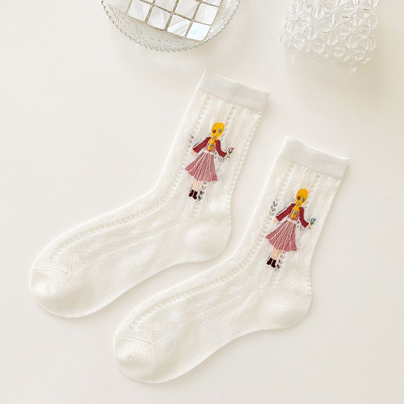 Tất Cotton Phiên Bản Hàn Quốc