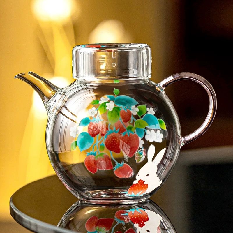 Bộ Trà Cụ Thuỷ Tinh Berry