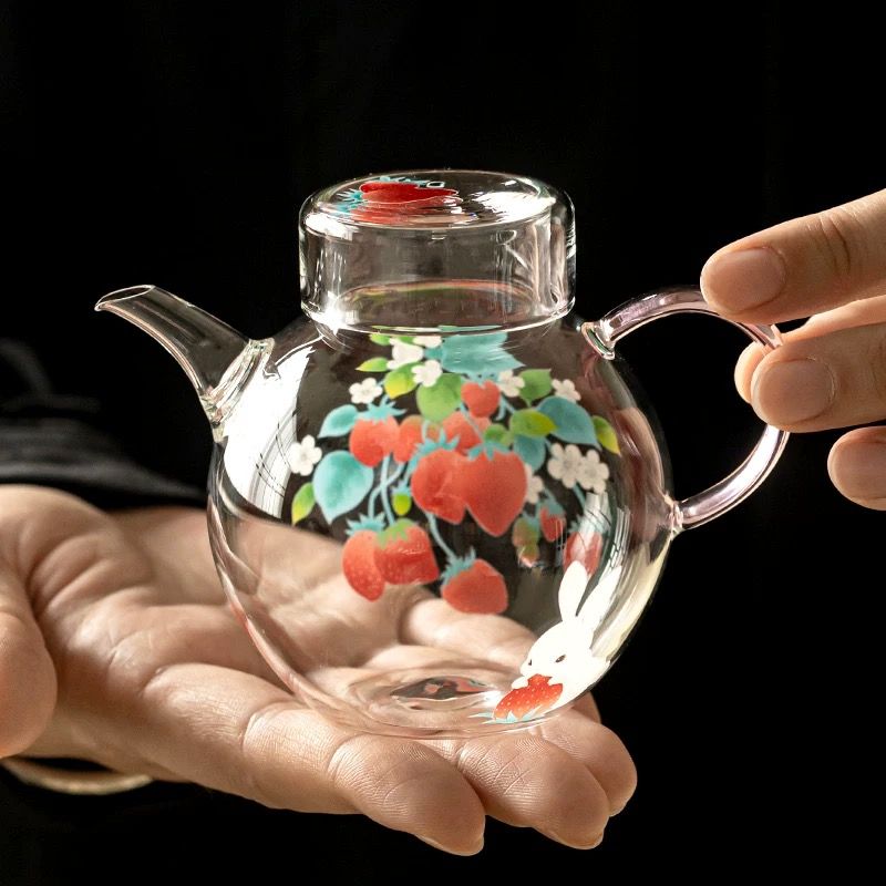 Bộ Trà Cụ Thuỷ Tinh Berry