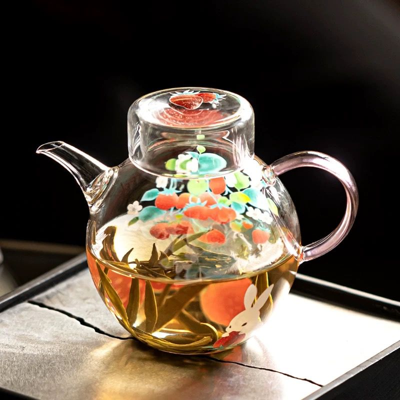 Bộ Trà Cụ Thuỷ Tinh Berry
