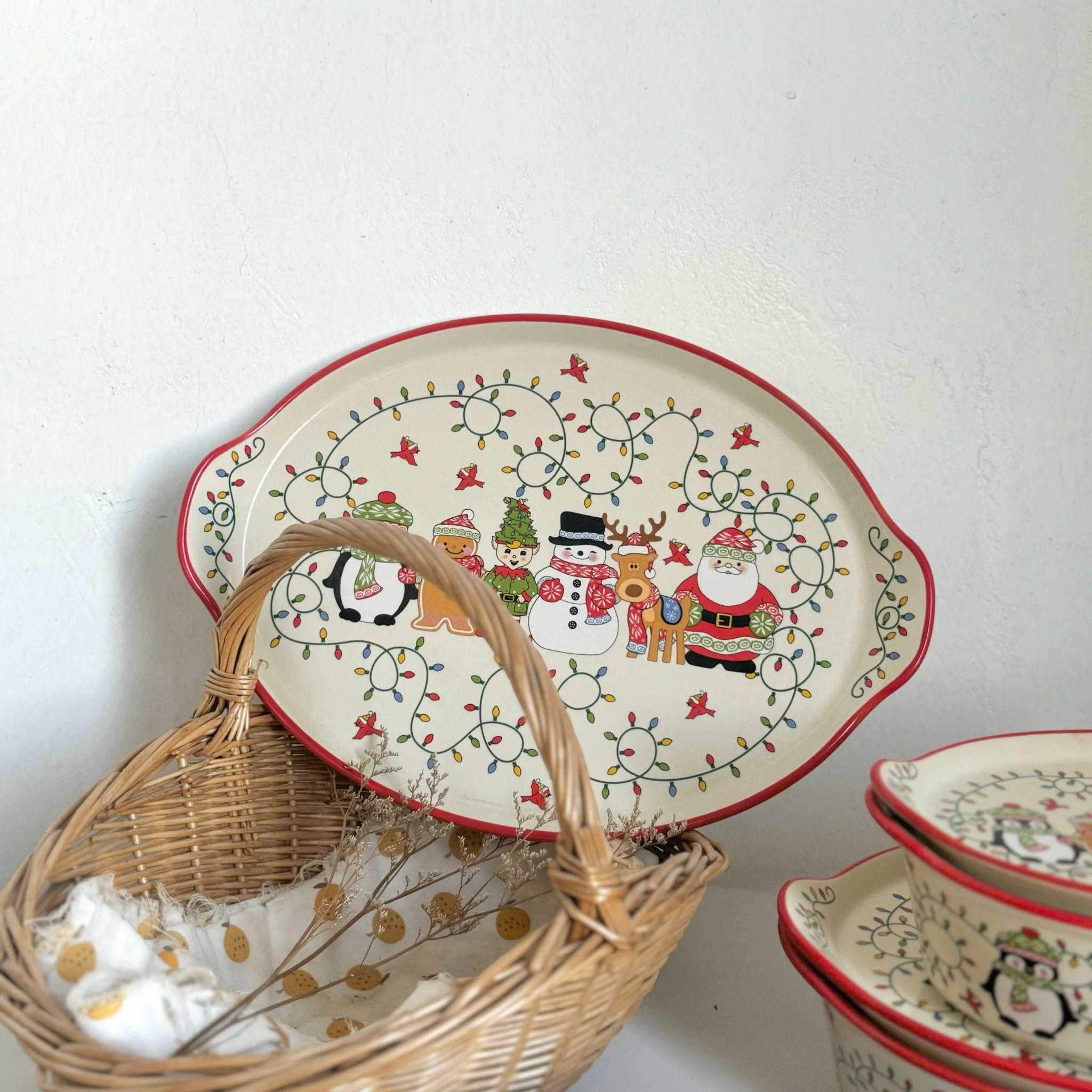 Bát, Đĩa Christmas Joy