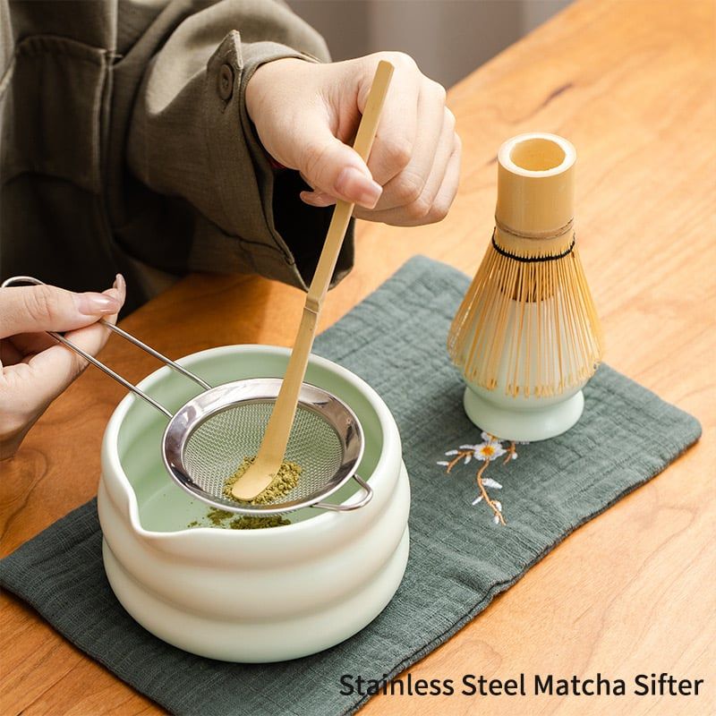 Set Pha Matcha Xanh Mint (5 món)
