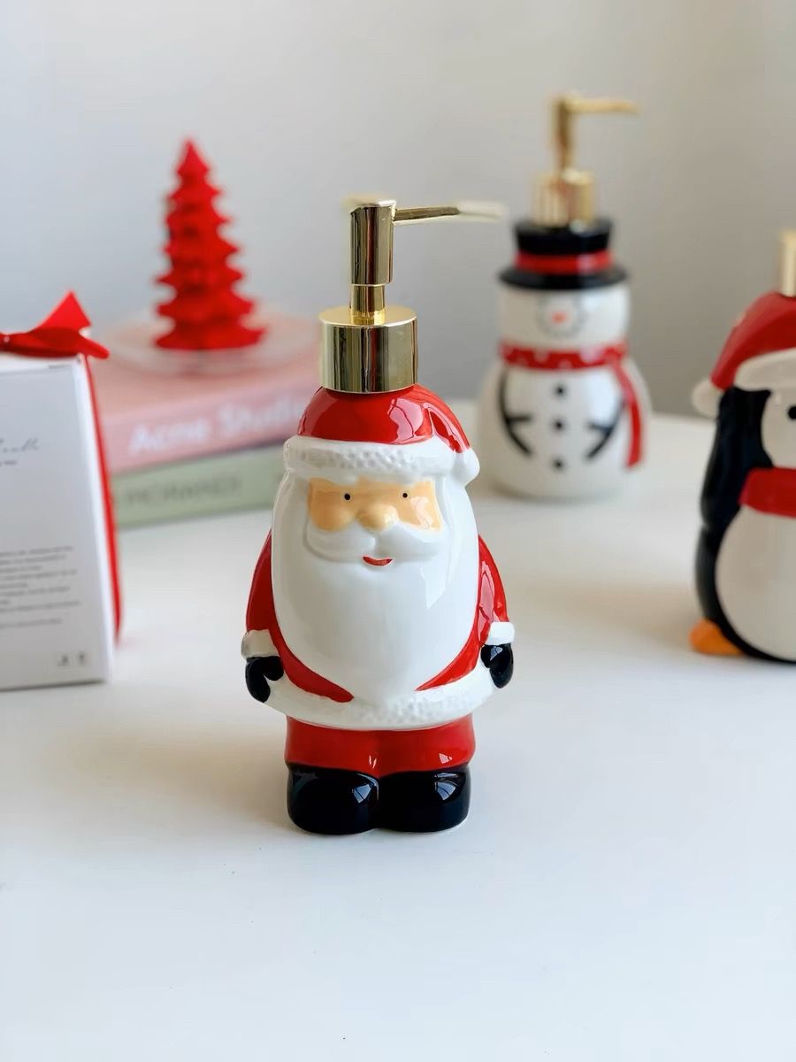 Bình Đựng Xà Bông Ông Già Noel 6,5×22cm