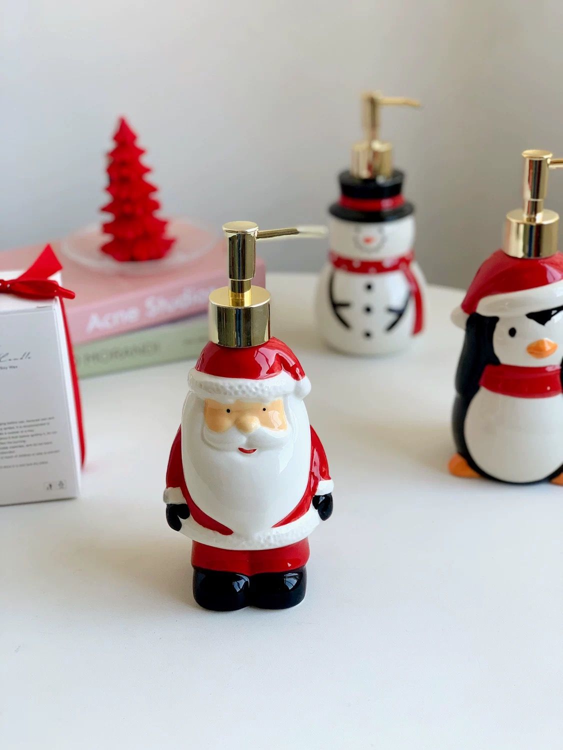 Bình Đựng Xà Bông Ông Già Noel 6,5×22cm
