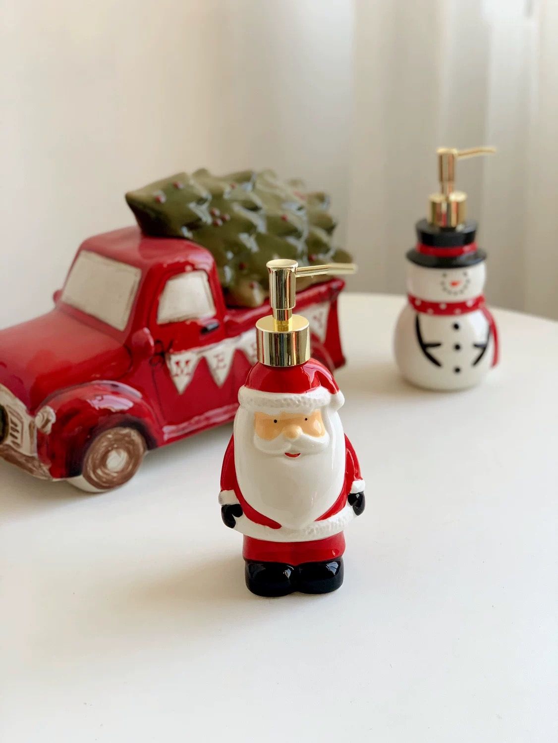 Bình Đựng Xà Bông Ông Già Noel 6,5×22cm
