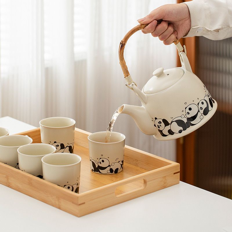 Gift Box Bộ Ấm Trà Gấu Trúc