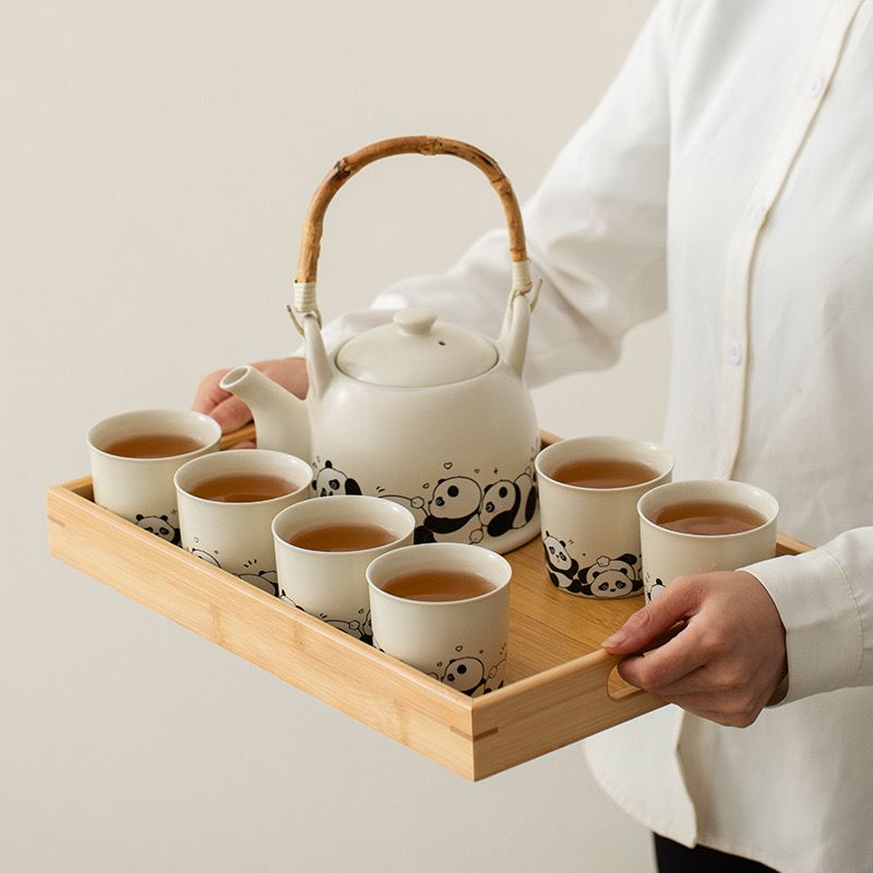 Gift Box Bộ Ấm Trà Gấu Trúc
