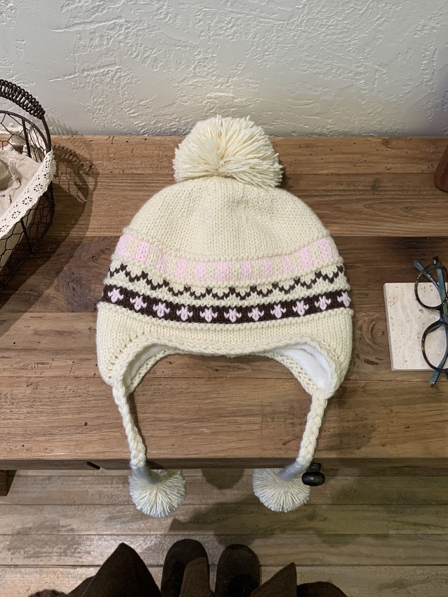 Mũ Len Dệt Kim Little Fair Isle