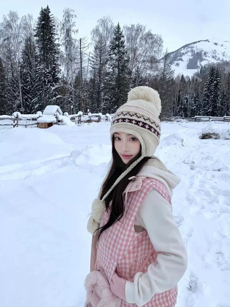 Mũ Len Dệt Kim Little Fair Isle