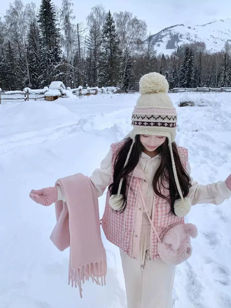 Mũ Len Dệt Kim Little Fair Isle