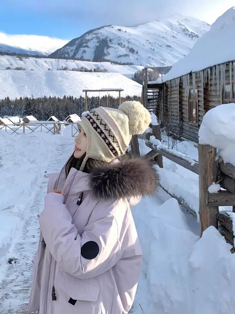 Mũ Len Dệt Kim Little Fair Isle