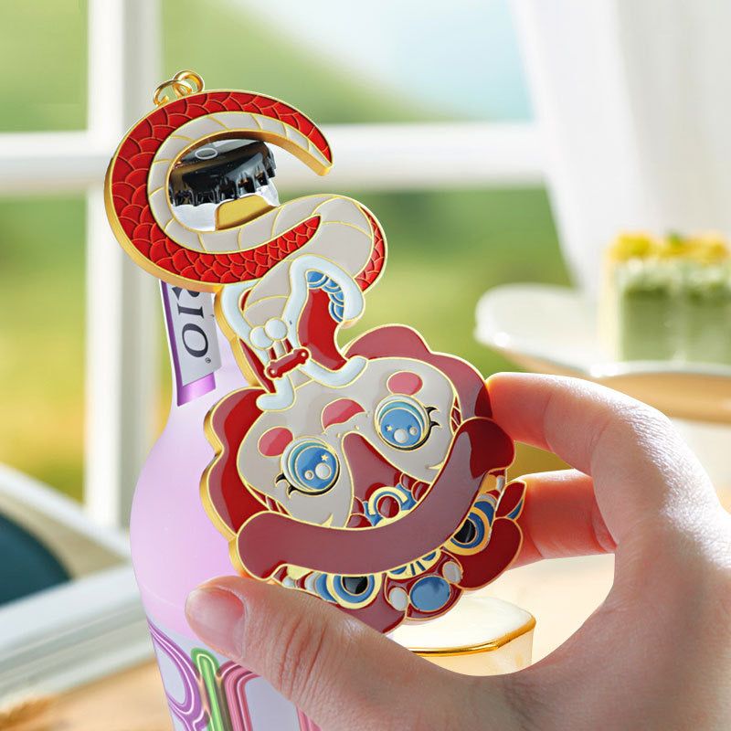 Mở Bia, Dán Tủ Lạnh Spirit Snake Good Luck