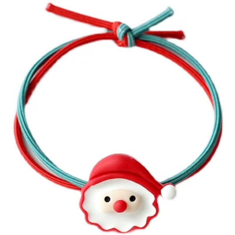Chun Buộc Tóc Noel Xanh Đỏ